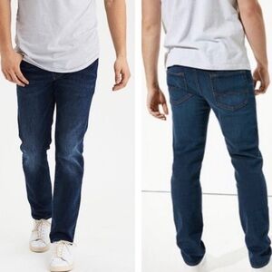 American Eagle Extreme Flex Original Straight Dark Wash Jeans
